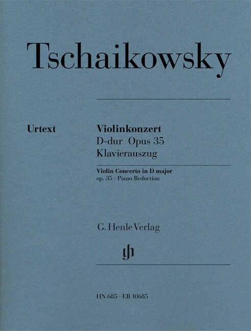 Violinkonzert D-Dur op.35 CW 54, Klavierauszug u. Violinstimme (Sheet Music)