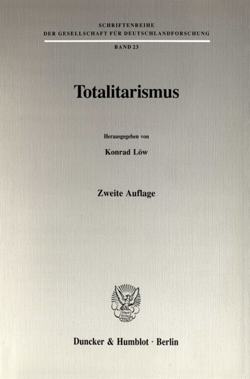 Totalitarismus (Paperback, 2, 2., Unverand. A)