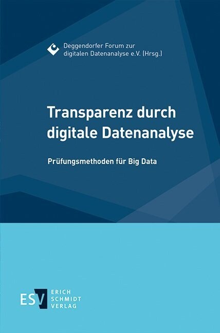 Transparenz durch digitale Datenanalyse (Paperback)