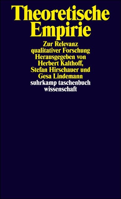 Theoretische Empirie (Paperback)