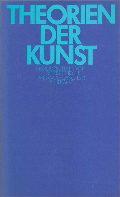 Theorien der Kunst (Hardcover)