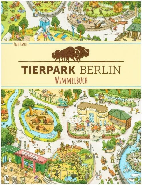 Tierpark Berlin Wimmelbuch (Board Book)