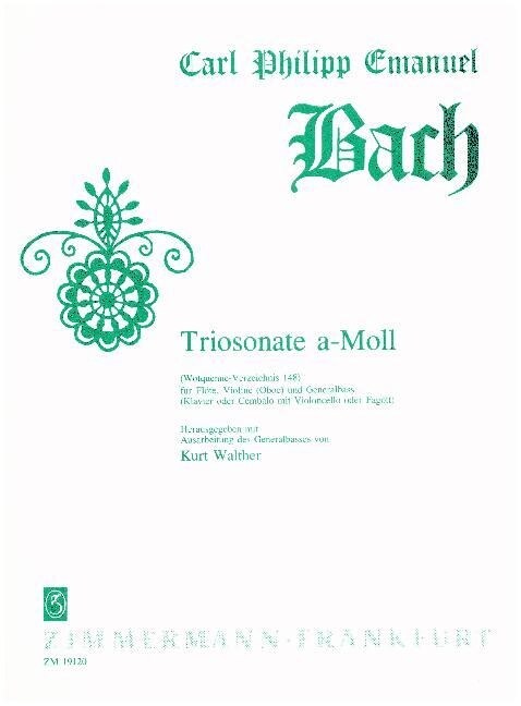 Triosonate a-Moll (Sheet Music)