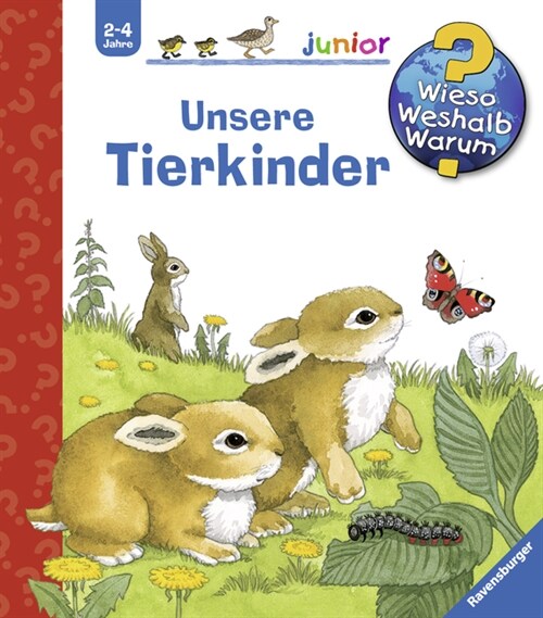 [중고] Unsere Tierkinder (Board Book)