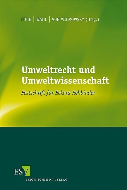 Umweltrecht und Umweltwissenschaft (Hardcover)