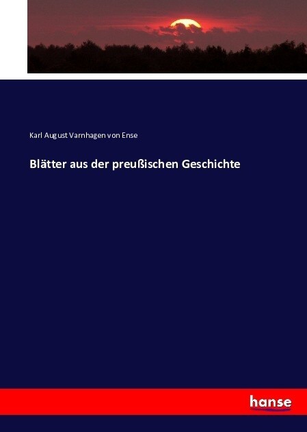 Bl?ter aus der preu?schen Geschichte (Paperback)