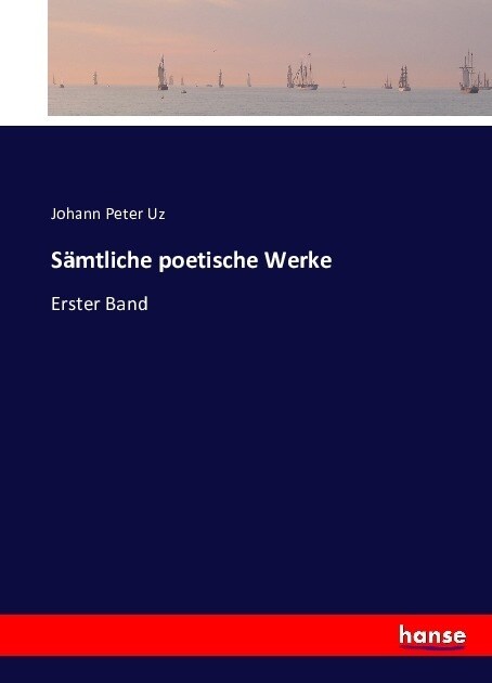 S?tliche poetische Werke: Erster Band (Paperback)