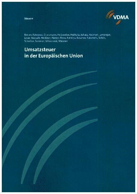Umsatzsteuer in der Europaischen Union (Paperback)