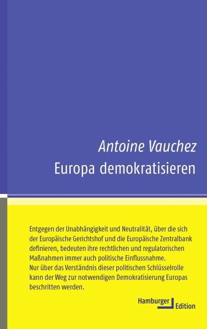 Europa demokratisieren (Hardcover)
