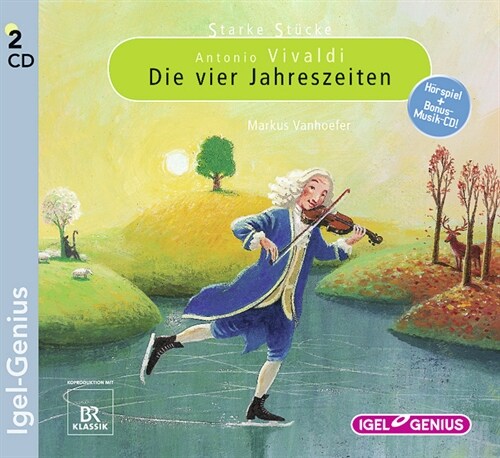 Starke Stucke, Antonio Vivaldi - Die vier Jahreszeiten, 2 Audio-CDs (CD-Audio)