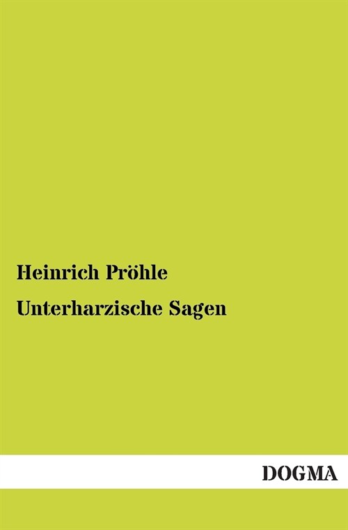 Unterharzische Sagen (Paperback)