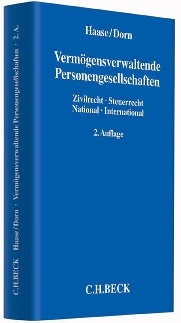 Vermogensverwaltende Personengesellschaften (Hardcover)