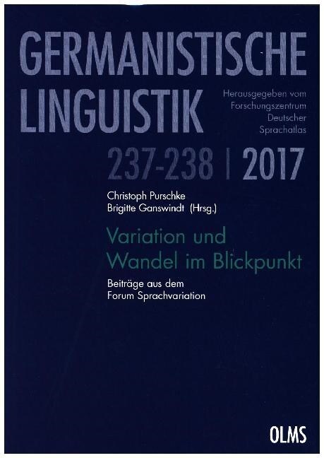 Variation und Wandel im Blickpunkt (Paperback)