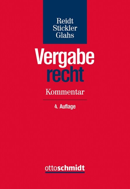 Vergaberecht (VgR), Kommentar (Hardcover)