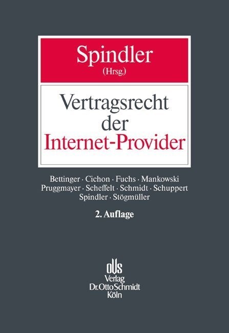 Vertragsrecht der Internet-Provider (Hardcover)