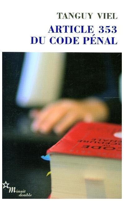 Article 353 du code penal (Paperback)