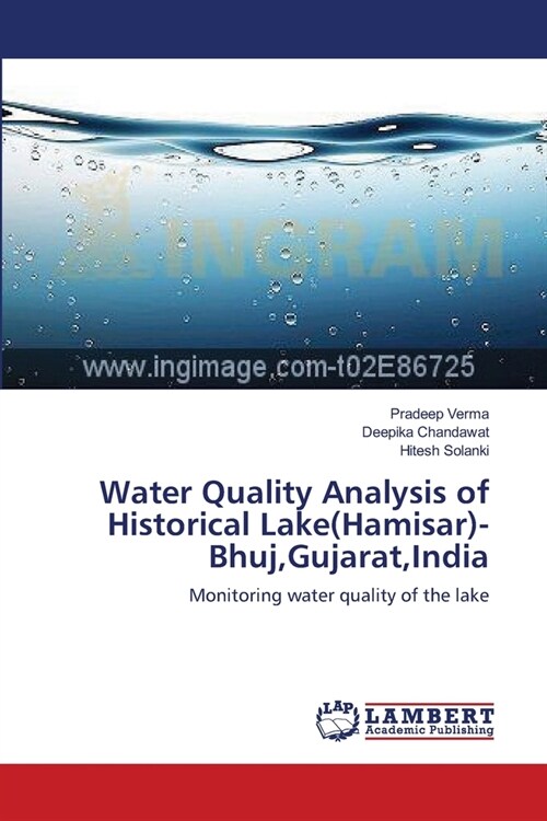 Water Quality Analysis of Historical Lake(hamisar)- Bhuj, Gujarat, India (Paperback)