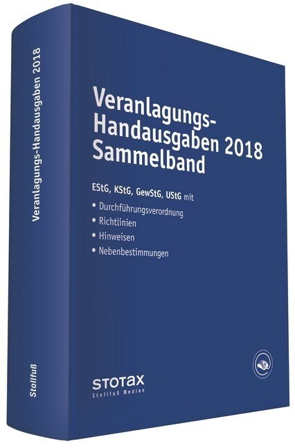 Veranlagungs-Handausgaben 2018 Sammelband (Hardcover)