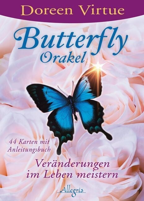 Butterfly-Orakel, Anleitungsbuch + Karten (Hardcover)