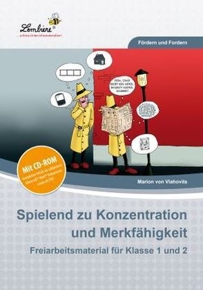 Spielend zu Konzentration und Merkfahigkeit, m. CD-ROM (Pamphlet)