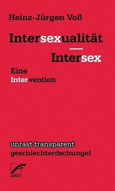 알라딘 Intersexualitat Intersex Paperback