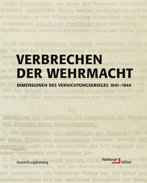 Verbrechen der Wehrmacht (Hardcover)