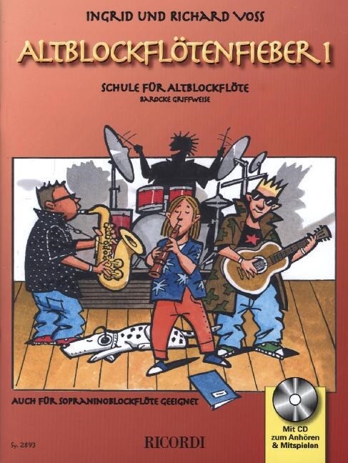 Altblockflotenfieber, m. Audio-CD. Bd.1 (Sheet Music)