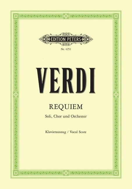 Requiem (Vocal Score) (Sheet Music)