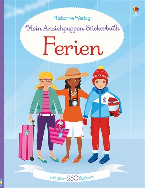 Mein Anziehpuppen-Stickerbuch: Ferien (Paperback)