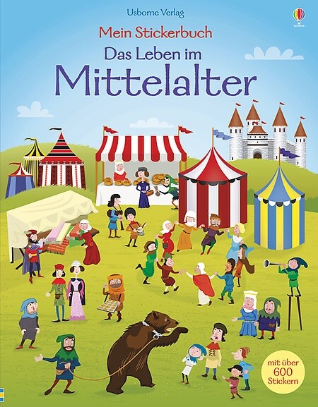 Mein Stickerbuch: Das Leben im Mittelalter (Paperback)