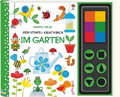 Mein Stempel-Kreativbuch: Im Garten (Hardcover)