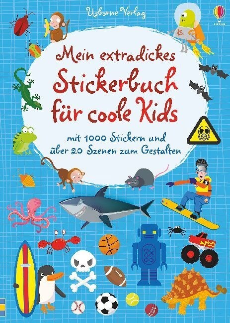 Mein extradickes Stickerbuch fur coole Kids (Paperback)