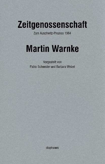 Zeitgenossenschaft (Paperback)