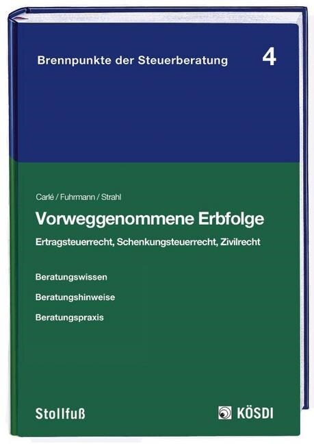 Vorweggenommene Erbfolge (Paperback)