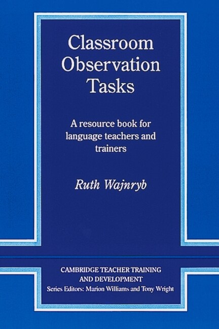 Classroom Observation Tasks (Paperback)