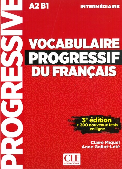 Vocabulaire progressif du Francais, Niveau intermediaire (3eme edition), m. Audio-CD (Paperback)