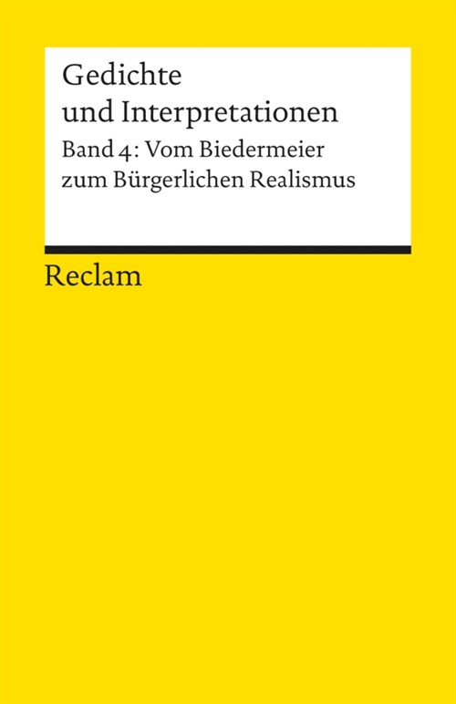 Vom Biedermeier zum Burgerlichen Realismus (Paperback)