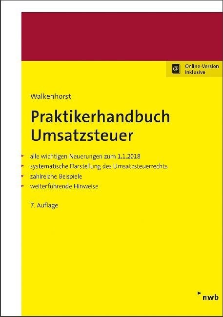 Praktikerhandbuch Umsatzsteuer (WW)