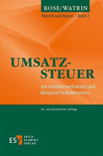 Umsatzsteuer (Paperback)