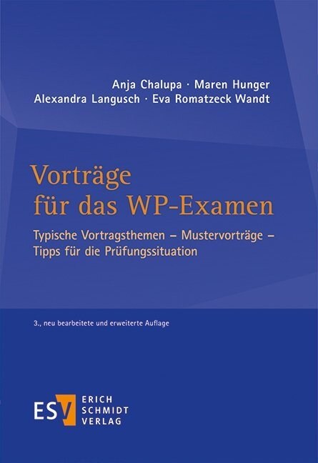 Vortrage fur das WP-Examen (Paperback)