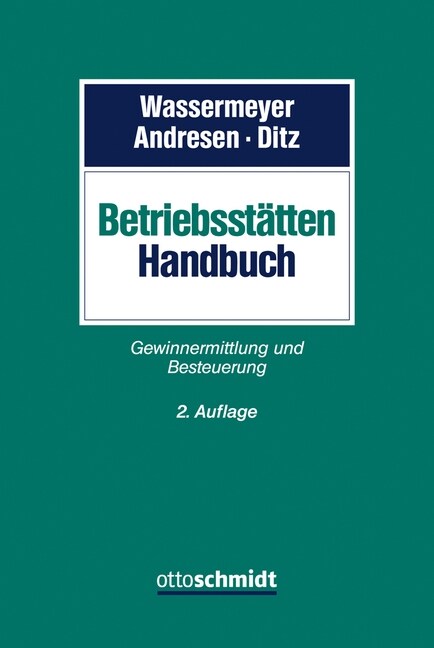 Betriebsstatten Handbuch (Hardcover)