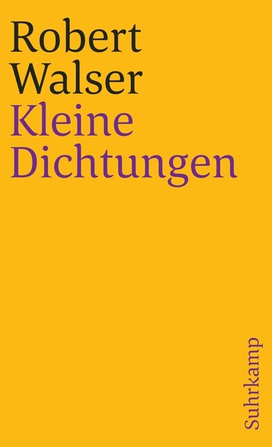 Kleine Dichtungen (Paperback)