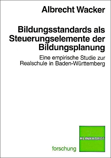 Bildungsstandards als Steuerungselemente der Bildungsplanung (Paperback)