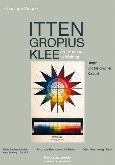 Itten, Gropius, Klee Am Bauhaus in Weimar: Utopie Und Historischer Kontext (Hardcover)