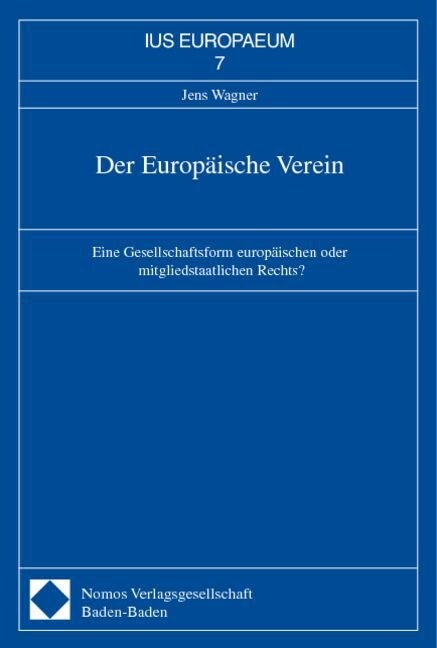 Der Europaische Verein (Paperback)