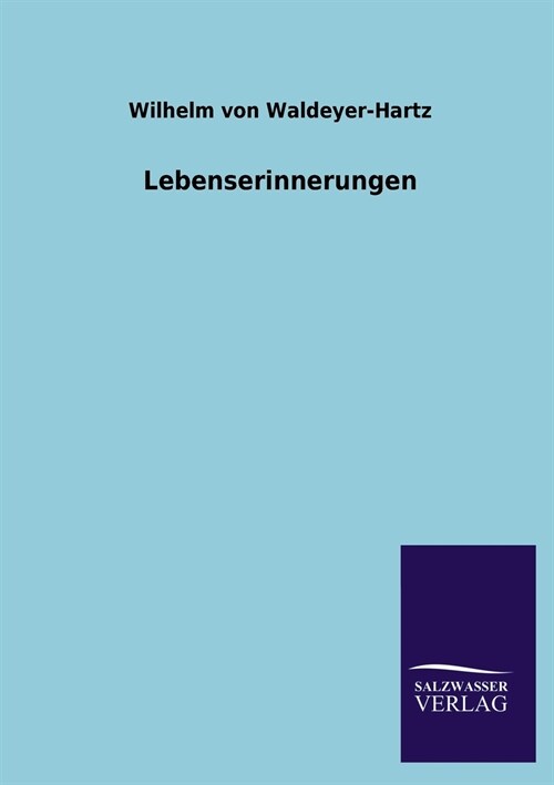 Lebenserinnerungen (Paperback)