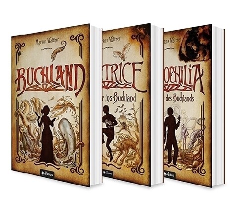 Buchland Band 1-3: Buchland / Beatrice. Ruckkehr ins Buchland / Bibliophilia. Das Ende des Buchlands: Die komplette Trilogie (Paperback), 3 Teile (Paperback)