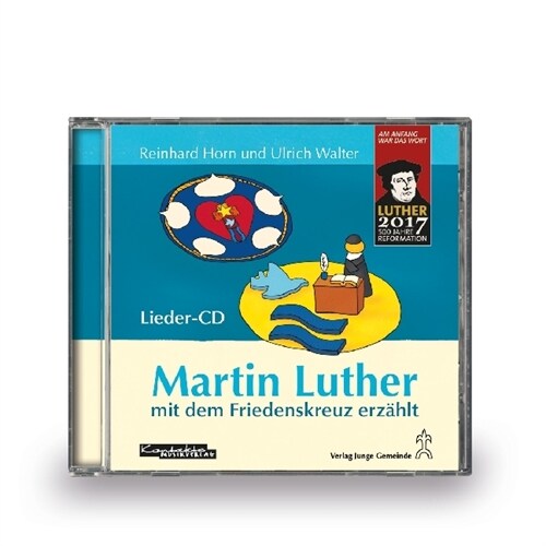 Martin Luther mit dem Friedenskreuz erzahlt, 1 Audio-CD (CD-Audio)