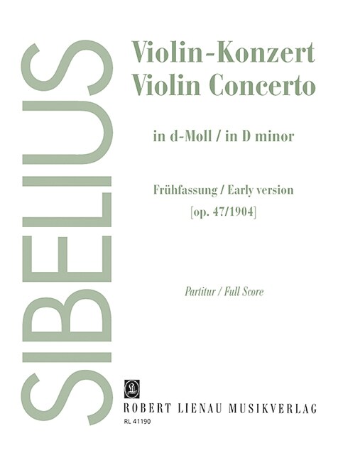 Violin-Konzert d-Moll (Sheet Music)
