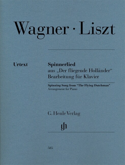 Spinnerlied aus Der Fliegende Hollander, Bearbeitung fur Klavier (Sheet Music)